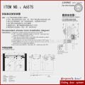 shower door roller bearing coaster wheels